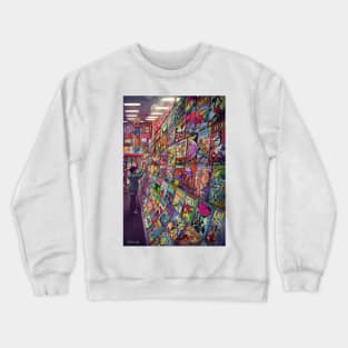 The Comic Book Store Crewneck Sweatshirt